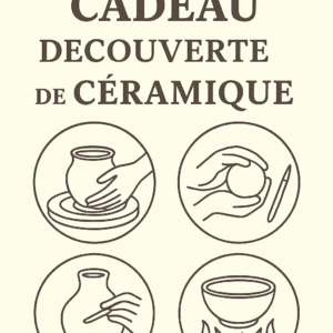 Carte cadeau découverte de la céramique