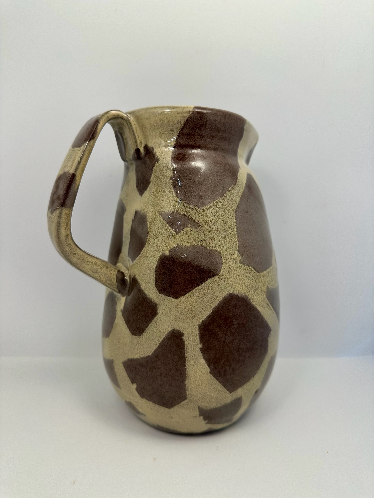 Carafe en céramique faite main – Inspiration savane