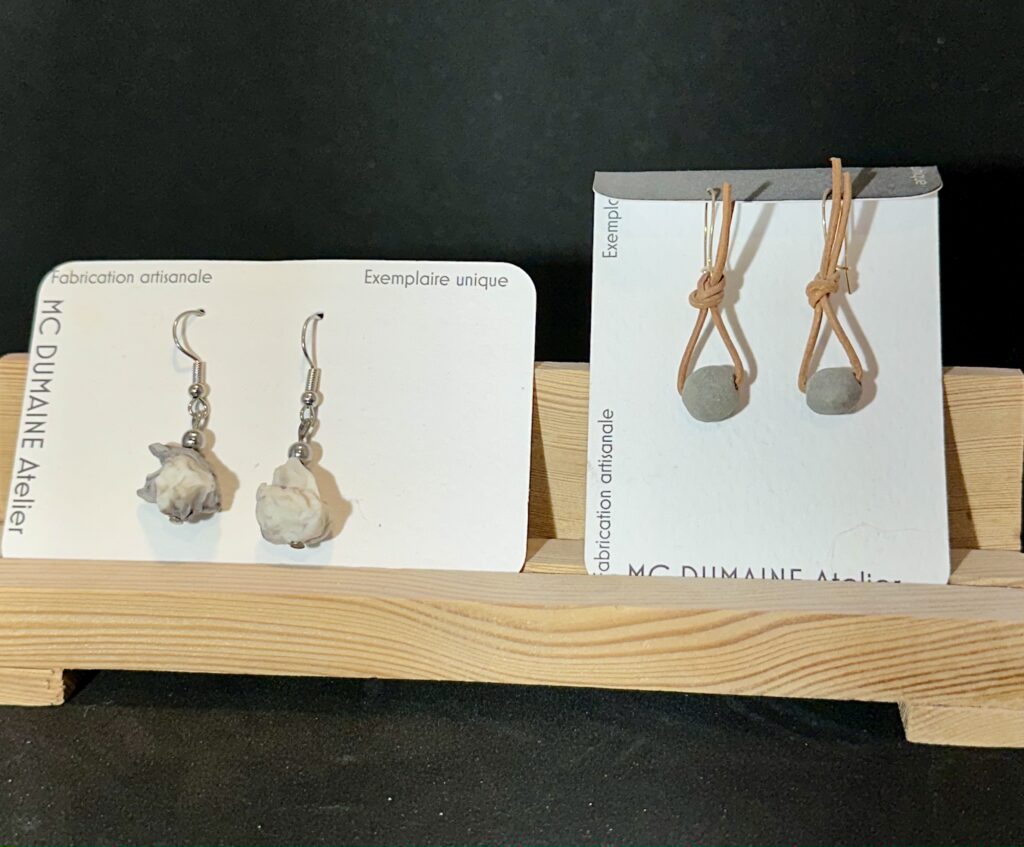 Boucles d’oreilles — Fabrication artisanale